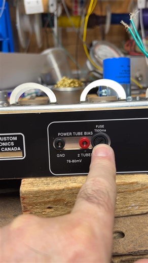 Because we buy matched tubes ……. | Morris Amps