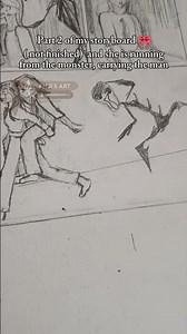 Part 2 of my storyboard #art #random #storyboard #story #sketch #retold #freerein #tyrell #viral