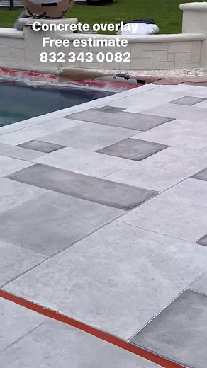 3 comments | Eb stone design llc Concrete overlay Stone design Call at 832 343 0082 You can choose the color you would like. Our guys have the experience necessary to complete your projects and leave you satisfied! | EB Bustos | Facebook
