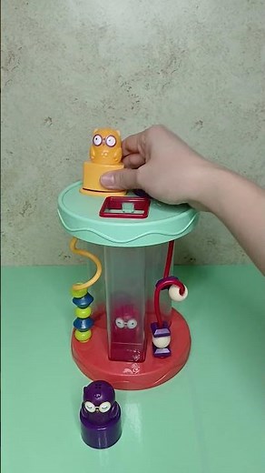 Endless loop 3owls shape sorter fun sound effect