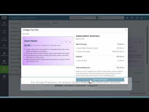 How to Enable Smart Notes & Assign It to Therapists in Owl Practice