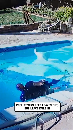 can't cover up that fail 😂 #cctv #pool #fail #shorts #reels | FailArmy