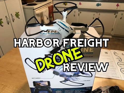 NEW DRONE (Harbor Freight)