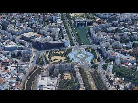 Bucharest View 3D Aerial Tour of Romania’s Capital City in 4K
