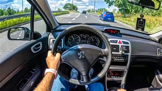 2007 标致 Peugeot 307 1.6 HDi 90 HP POV 第一视角驾驶