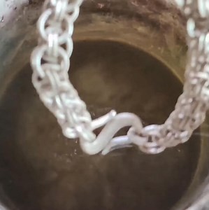 Making Silver Chainmail Bracelet ⧸ Silver Jewellery Making part 17 | Hallmark Jewelry making