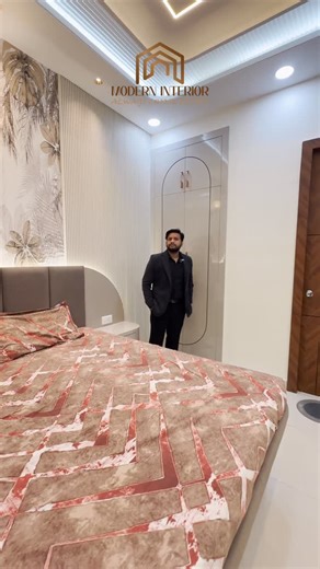 Modern Interior on Instagram: "Transforming a house into a home at Irish Pearl, Noida Extension ✨ This interior project blends modern design, smart storage, and warm aesthetics to create a space that’s both stylish and functional. 📍 Location: Irish Pearl, Greater Noida West 🎨 Style: Modern • Elegant • Functional 🏡 Designed for everyday luxury living Looking to redesign your home in Noida Extension? Let’s create something timeless. 📩 DM for interior design consultations"