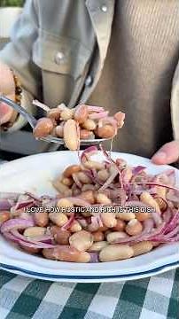Roman-Style Bean Salad - Insalata di Fagioli alla Romana