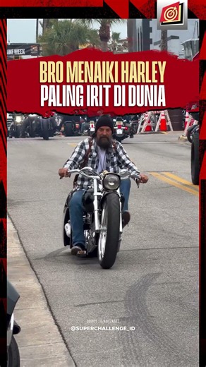 BRO MENAIKI HARLEY PALING IRIT DI DUNIA