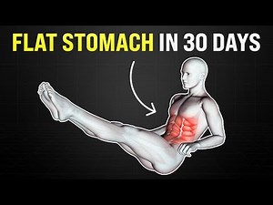 Flat Stomach in a Month at Home | 10 Best Exercises