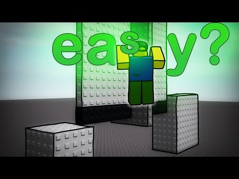 How To 3 Stud Stickout On Wall Hop! [ ROBLOX ]