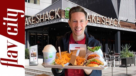 We went to Shake Shack and ordered a bunch of menu items and reviewed them in terms of taste and nutrition..Including gluten free and low carb options! | BobbyParrish