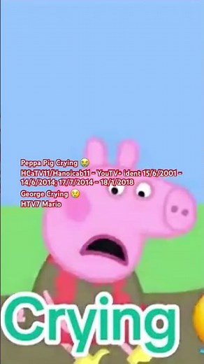 Peppa Pig Characters Crying Compilation 1 (The first one)