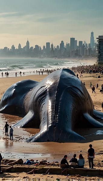 El desastre del ballena en Florence, Oregón