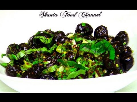 How To Make Marinated Kalamata Black Olives Recipe