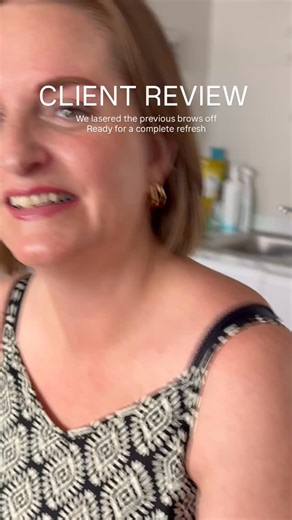 Rebecca Page on Instagram: "Want to completely start your brows again…..? Right here at my studio we can laser them off Start your journey to a full refresh And give you the dream brows you’ve always wanted My lovely client did this, she’s walking out of here thriving and growing with this new set 🔥✨"