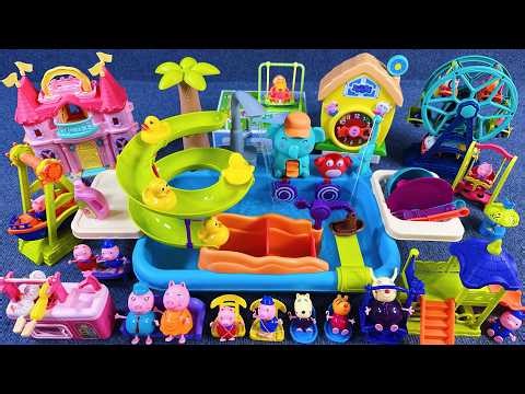 12 Minutes Satisfying with Unboxing Peppa Pig Water Park Pool Toys Collection ASMR | Review Toys