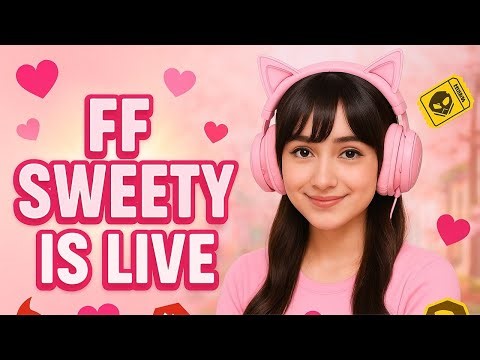 FREE FIRE LIVE STREAM | FF SWEETY || FF GIRL 🎯🔥#Gyangaming #ff #Target_7k.subscribers