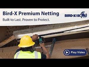 Bird-X Premium Bird Netting | The Heavy-Duty Solution for Long-Term Bird Control