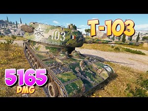T-103 - 6 Kills 5.1K DMG • Warrior! • World Of Tanks