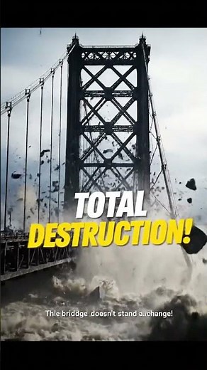 Dam EXPLODES and Bridge COLLAPSES!