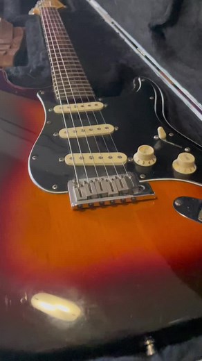 Electric and Acoustic Guitar Musical Performance