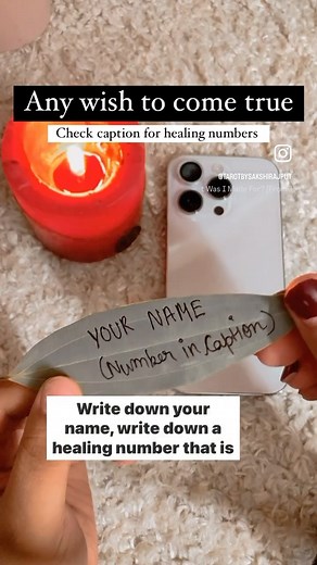 Sakshi Rajput on Instagram: "BAY LIFE WISH MAGICK💕💛💓. . BURN THE LEAF AFTER 21 days . Take a bay leaf any size Take a black pen Write your name . Write any healing number given below - . • Unexpected Money - 520 741 8 • Steady, Long-term Income - 9213140 • Cash flow abundantly - 318 612 518 714 • Money knowledge - 964986583 • Manifest dream job - 4931 51 864 1491 • Money confidence - 87467894 • Entrepreneurship - 71974131981 • Manifest love - 888 412 1289018 • Attract a p