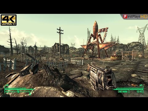 Fallout 3 (2008) - PC Gameplay 4k 2160p / Win 10