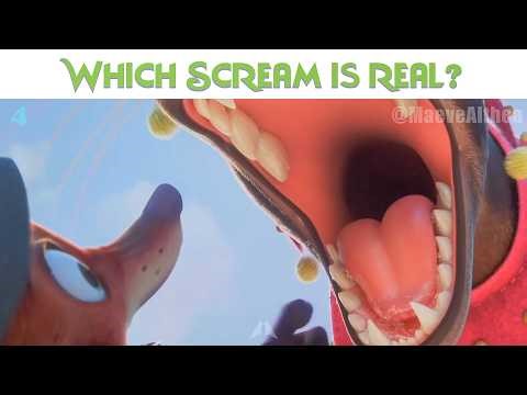 which scream is real? Zootopia 2 memes