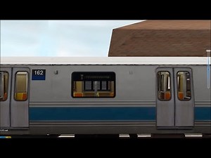 OpenBVE HD Troll: NYC Subway Pre-GOH R44 Luminator Flip-dot Test Train Troll Signs