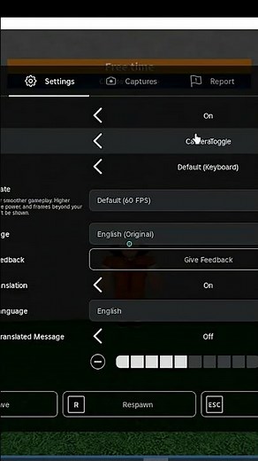 Camera toggle in Roblox #roblox