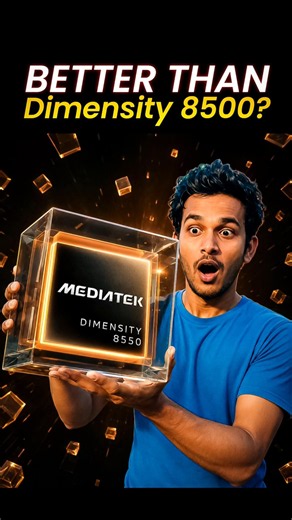 Dimensity 8550 is Gaming Beast? #techype #gamingprocessor