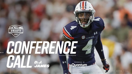 D.J. James: "This Means A Lot" - Seahawks Draft Conference Call