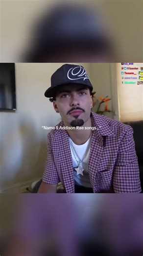 Lacy try’s to name 5 Addison Rae songs #lacy #braeden #viralshort