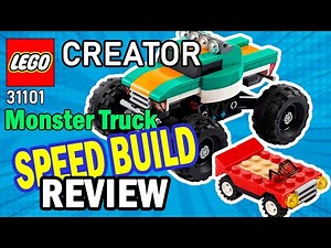 LEGO Creator Monster Truck (31101) - Speed Build Review