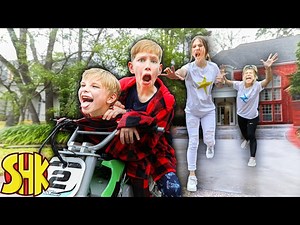 SLEEPOVER ESCAPE Spy Kids Mission Impossible SuperHeroKids - Videos For Kids