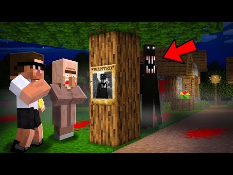 An Unknown Scary Entity Enter the World in Minecraft..