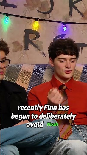 Why is Finn Wolfhard no longer willing to get close to Noah Schnapp, while Millie Bobby Brown