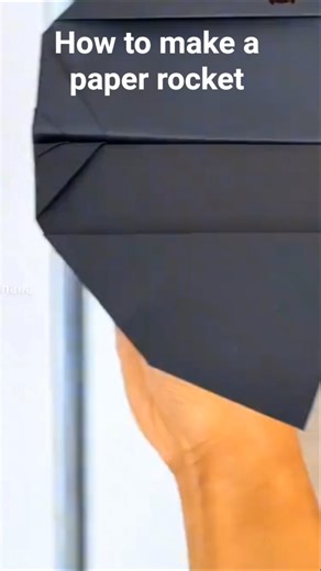 How to make a paper rocket