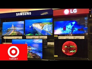 TARGET TELEVISIONS SMART TVS SOUNDBARS ELECTRONICS SHOPPING SHOP WITH ME STORE WALK THROUGH 4K