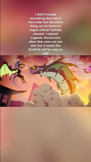 Ninjago Legends: DuskFall Trailer #ninjago #legoninjago #ninjagodragonsrising #dragonsrising