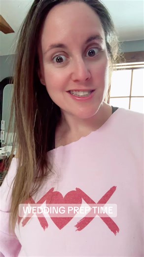 …. Now that it’s 2026 ALL the weekends are about prepping for our May wedding. #2026bride #diybride #weddingprep #engaged #fiance @Krystal 💃🏻Affirmed Gems💃🏻 - still obsessing over my sweatshirt 💜 thanks queen!!!