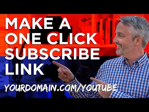 How to Create a YouTube Auto-Subscribe Link (from YOUR WEBSITE!)