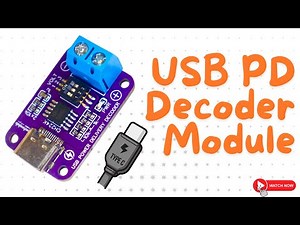 Get More Power from USB-C Chargers with This USB-PD Decoy! JLCPCB.