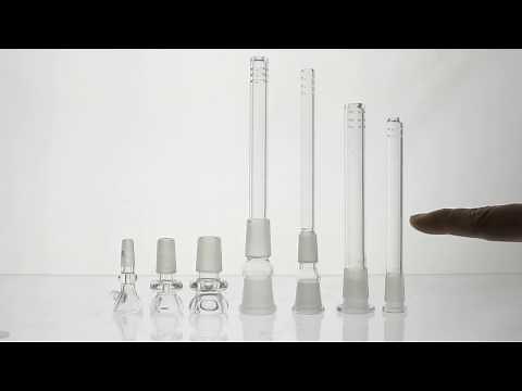 How to measure and size a glass downstem and glass joint fitting.