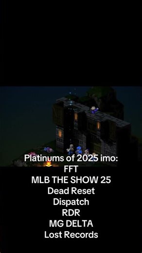 Top platinums of 2025
