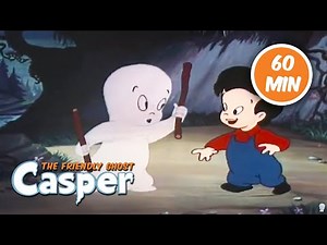 1 Hour Compilation | Casper The Friendly Ghost | Full Episode Collection | Cartoons For Kids