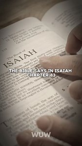12K views · 503 reactions | The Bible says in Isaiah chapter 43 verse...