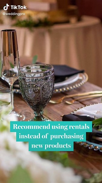 Want to go green as a wedding pro? #sustainablewedding #greenwedding #weddingpro #trustmeimapro #ecofriendlywedding