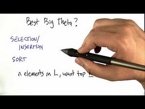 Top K Problem - Intro to Algorithms